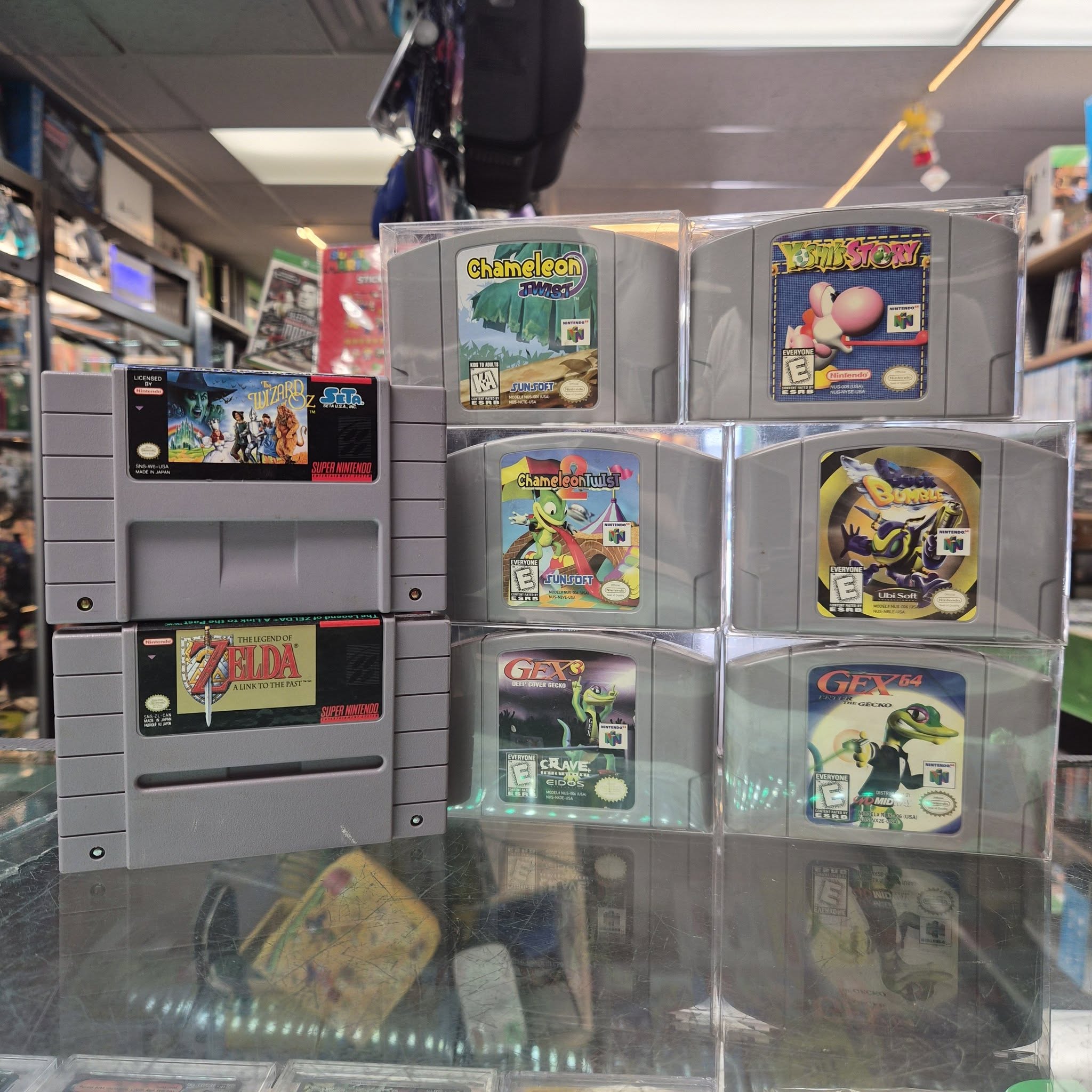 N64 and SNES cartridge restock at Hometech Games Plus