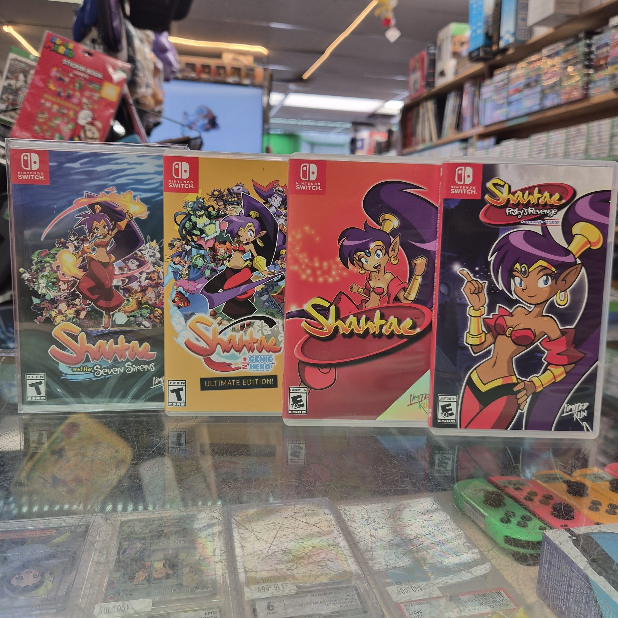Shantae Switch game collection at Hometech Games Plus